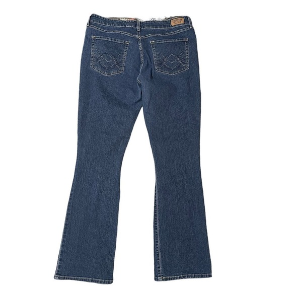 Signature‎ Levi Strauss & Co Womens Modern Boot Cut Jeans Blue Denim - Picture 4 of 8